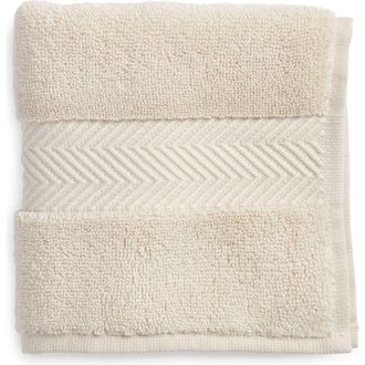 Nordstrom Organic Hydrocotton Washcloth in Beige Oatmeal at Nordstrom