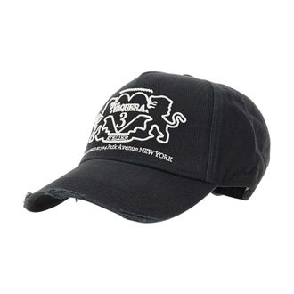 Vaquera Baseballpet - unisex - Accessoires - Zwart - Maat: ONE Size Katoen