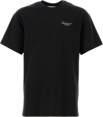 Givenchy Black Cotton T-shirt