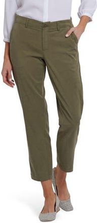 NYDJ Easy-Fit Ankle Trouser Pants in Bay Leaf at Nordstrom Rack, Size Large