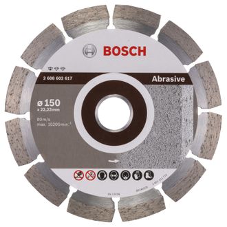 Bosch Disco De Diamante Standard For Abrasive 150x22,23x2x10 Mm 2608602617