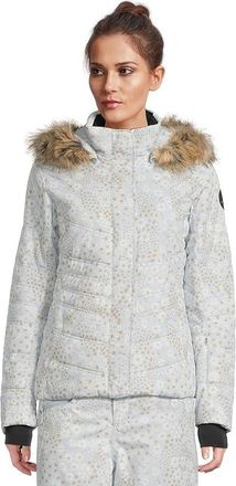 Obermeyer Tuscany II Jacket Womens Coat Daylight Meadow : 10, Fleece/Nylon/Polyester