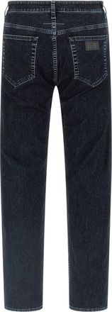 Maison Margiela Used-Wash Straight-Leg Jeans - Dark Blue