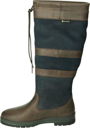 Dubarry Blauw Patroon Gore-Tex Laarzen - Dames - Hoge Laarzen - Blauw - 43 EU - Schoenen