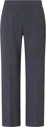 Liu Jo Pantaloni Flare in Flanella - - Trousers - Donna - Grigio - S