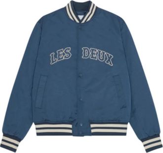 Les Deux Coats - Heren - Bomber jackets - Blauw - M - Jassen