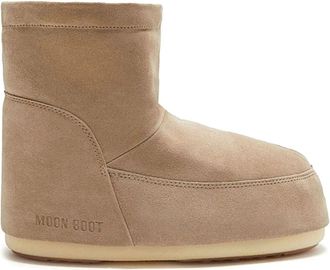 Moon Boot Stijlvolle Winterlaarzen voor Vrouwen - Heren - Winterlaarzen - Beige - 42 EU - Leer - Schoenen