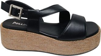 Pollini Mujer, Zapatos, Negro, Talla: 39 EU