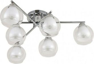 Fabrilamp Fabrilamp - Lámpara Makalu 6xE27 cromo - Cromo