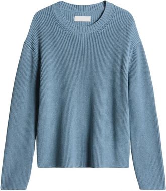 Marc O'Polo Ronde hals gebreid - Heren - Ronde hals truien - Blauw - XL - Katoen - Truien & Vesten