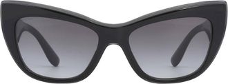 Dolce & Gabbana Grey Gradient Cat Eye Ladies Sunglasses DG4417 32468G 54