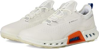 Ecco Biom C4 Vented GORE-TEX(r) Waterproof Golf Shoe Mens Shoes White/Mazarine Blue : EU 47 (US Mens 13-13.5) D - Medium