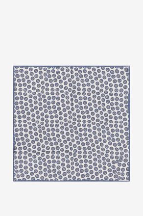 Brunello Cucinelli Seiden-Einstecktuch Tupfen und Rauten