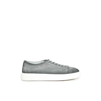 Santoni Sneakers, male, Gray, Size: 8 1/2 US Barta Sneaker