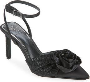 Vince Camuto Bonitaa Ankle Strap Pump in Black at Nordstrom Rack, Size 6.5