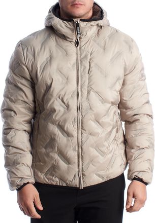 U.S.Polo Association Heren Gewatteerde Jas met Capuchon US40127001