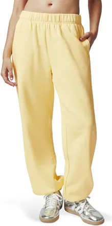 Florence By Mills Cotton Blend Boyfriend Joggers in Popcorn at Nordstrom, Size Xx-Large