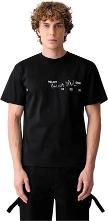 Heliot Emil Heliot Emil - T-Hemden - Heren - Tops - Zwart - Maat: L