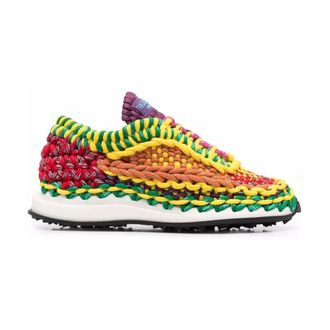 Valentino Sneakers, female, Multicolor, 6 UK, Crochet Low-Top Trainers