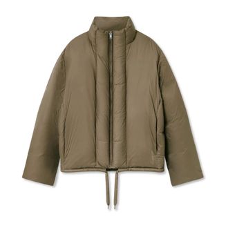 Axel Arigato Lunar Puffer Jacket - Heren - Gewatteerde jassen - Bruin - L - Nylon - Jassen