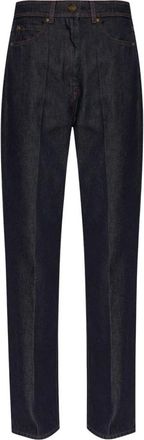 Max Mara Dames, Jeans, Blauw, Maat: XS Katoen