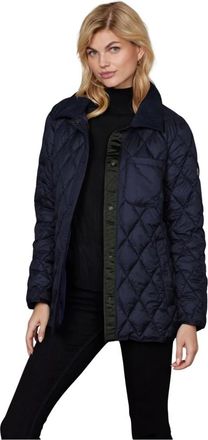 Junge Mona Modern fit Jacket - Dames - Winterjassen - Blauw - M - Polyester - Jassen