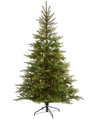 Nearly Natural 7ft North Carolina Spruce Artificial Christmas Tree