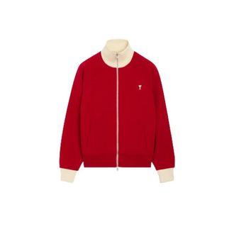 Ami Chalecos con cremallera - Sweatshirts & Hoodies - Mujer - Rojo - XS