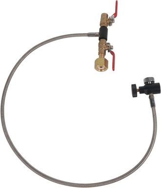 OEM Adaptador De Llenado De Cilindro De Co2 G1/2, Sistema De Manguera De Llenado De Co2 Para M&aacute;quina De Refrescos Sodastream, Conector De Botella De Co2 (