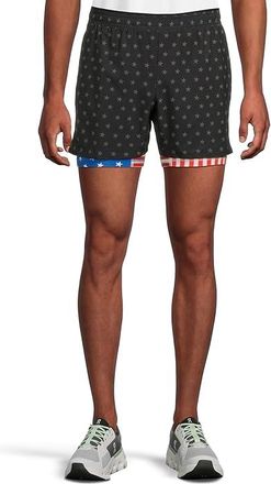 Chubbies The Danger Zones 5.5 (Ultimate Training Shorts) Mens Shorts Charcoal - Pattern Base (Includes Plaids) : 2XL 5.5, Polyester/Spandex