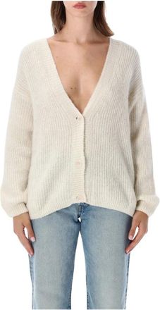 American Vintage East Cardigan - Dames - Vesten - Wit - Xs/S - Truien & Vesten