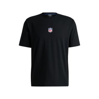 BOSS x NFL stretch-cotton T-shirt with special branding