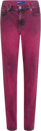 Karl Lagerfeld Jeans con applicazione logo - Rosa