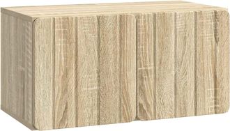 vidaXL Mueble De Tv De Pared 59,5 X 31 X 30 Cm Roble Sonoma Vidaxl