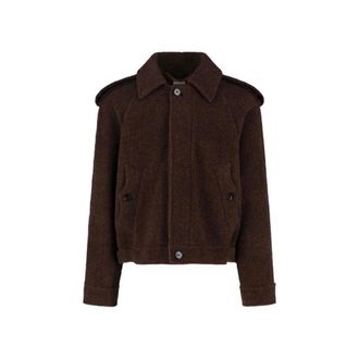 Burberry Light Jackets, male, Brown, XL, Foxhill Jacket