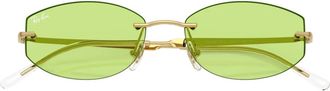 Ray-Ban Arista Zonnebril - unisex - Zonnebrillen - Groen - 55 MM - Accessoires