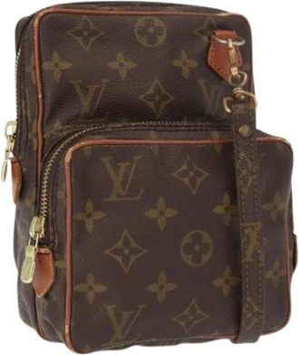 Louis Vuitton Pre-owned Cross Body Bags, female, Brown, Size: ONE SIZE Pre-owned Canvas louis-vuitton-bags