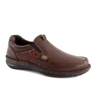 Andrea Men Leather LOAFER Dark