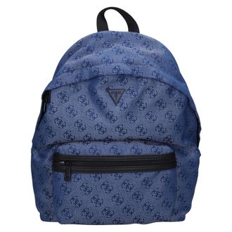 Guess Tassen, Heren, Blauw, ONE Size, Fabric Backpack