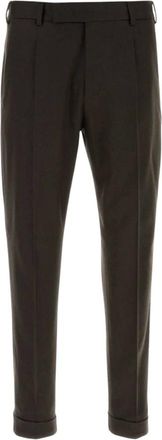 Pantaloni Torino Broeken, Heren, Bruin, 2Xl, Wol, Stretch Wool Broeken