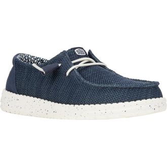 HeyDude Wendy Stretch Mesh Polyester Vrouwen Navy Loafers