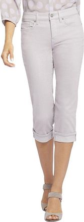NYDJ Petite Marilyn Pearl Grey Crop Jean