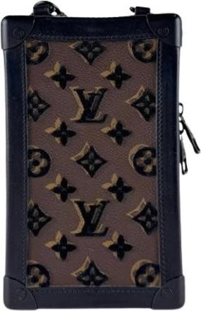 Louis Vuitton Pre-owned Vertical Soft Trunk Shoulder Bag - unisex - Vintage Schoudertas - Zwart - ONE Size - Vintage