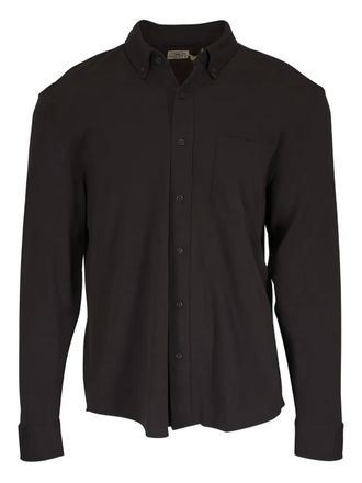 Faherty buttoned chest-pocket shirt - Brown