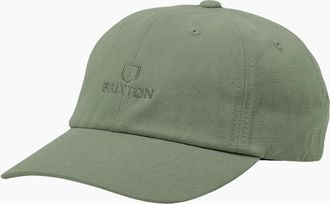 Brixton Mens Brixton Olive/Olive Rinse Alpha Adjustable Hat - Green - Size: ONE size