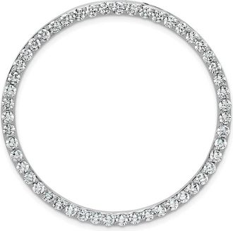 Diamond2Deal 14k Gold Lab Grown Diamond Pendant (3ct, VS, G-H)