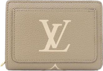 Louis Vuitton Beige Tourterelle Leather Wallet (Bi-Fold) (Pre-Owned)