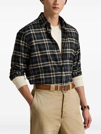 Polo Ralph Lauren Geruit overhemd - Zwart
