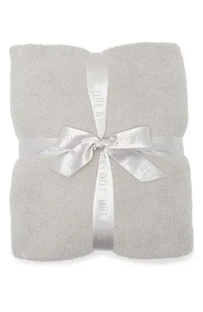 Barefoot Dreams CozyChic Diamond Stripe Throw in Desert Ash/Cream at Nordstrom Rack