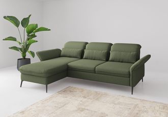 Sit&more Ecksofa »Emely, inkl. Sitztiefenverstellung« wahlweise mit Bettfunktion,Bettkasten,Kopf- & Armteilverstellung